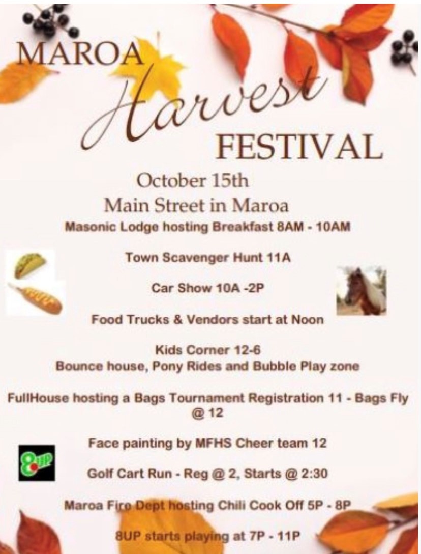 Harvest Festival Flyer